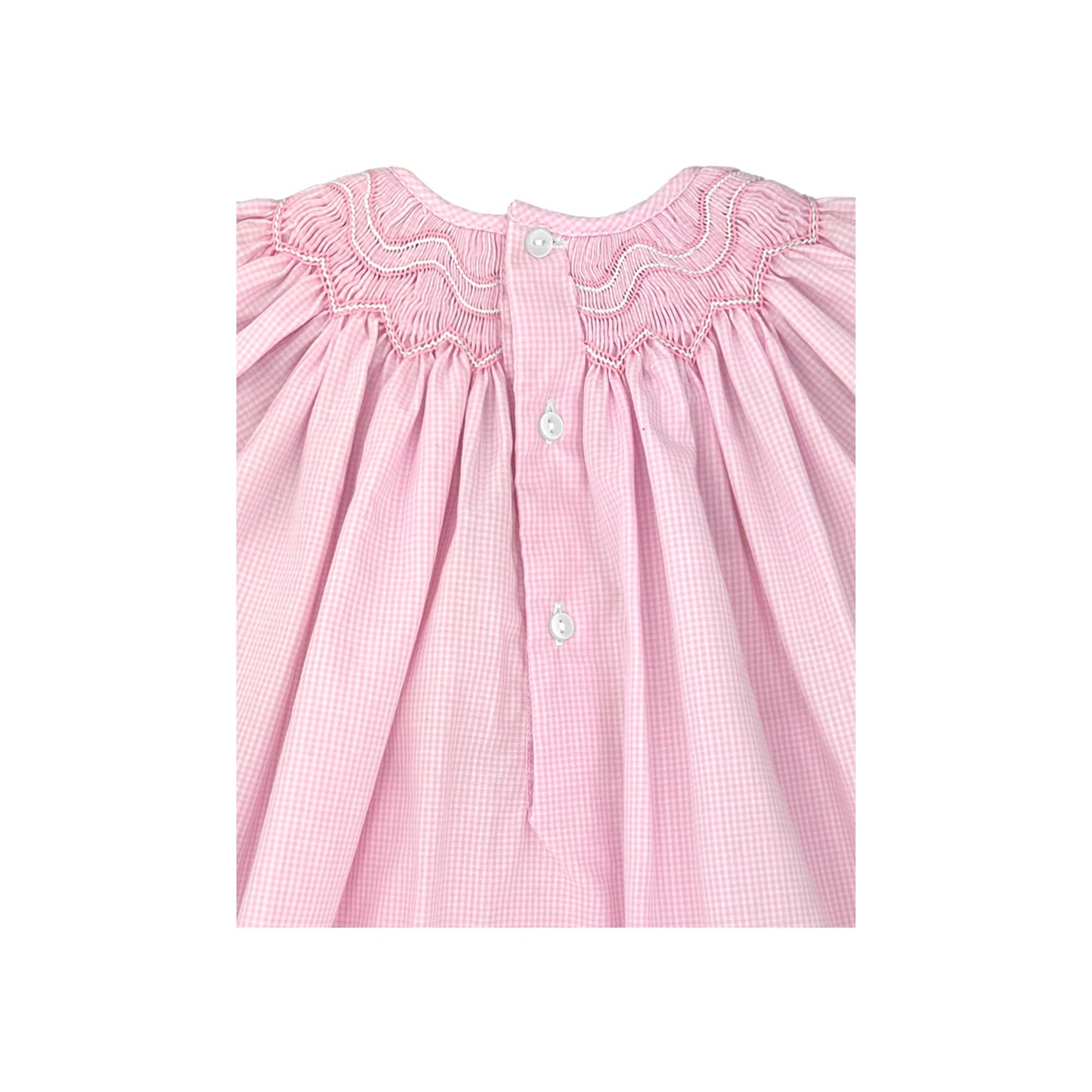 Bishop Zig-Zag Smocked Dress: 18 Month