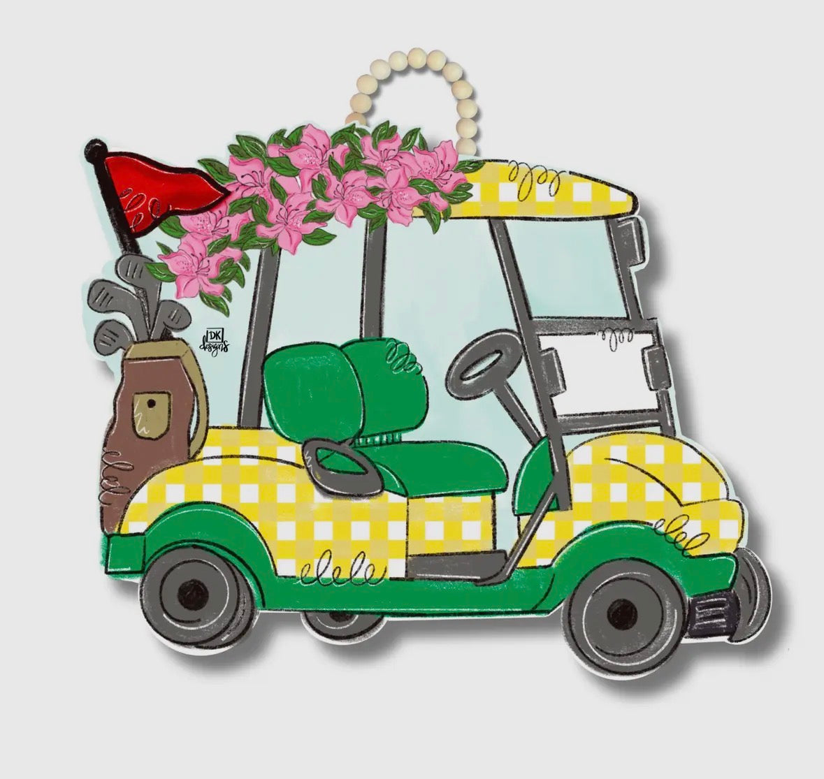 Golf cart Door Hanger