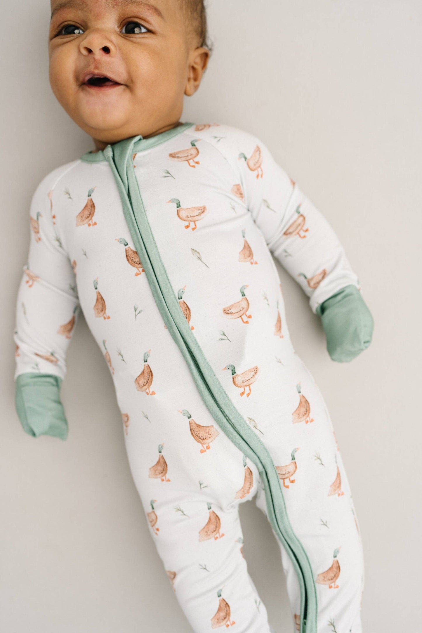 Puddle Ducks Bamboo Sleeper: 3-6M