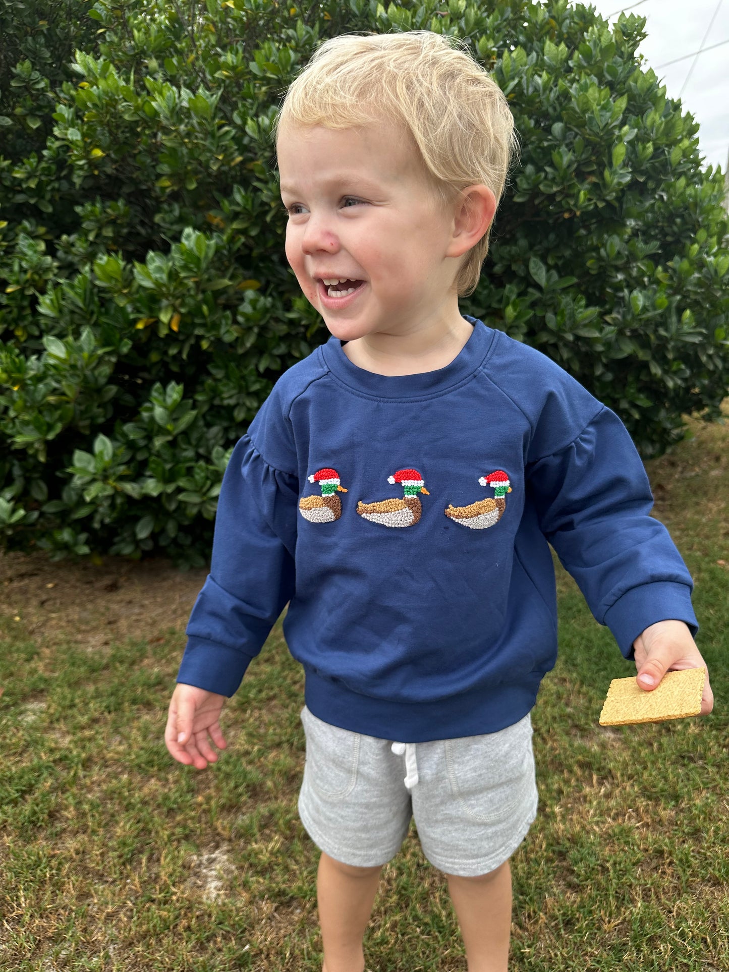 Santa Ducks Sweatshirt