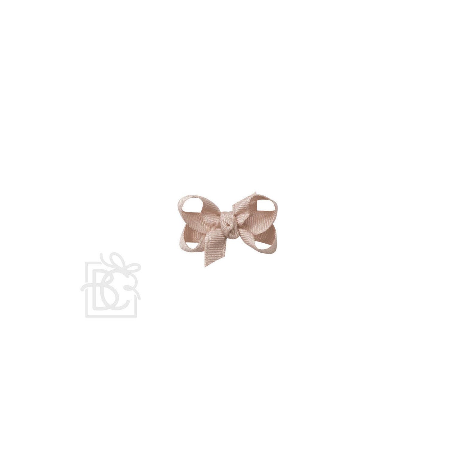 SIGNATURE GROSGRAIN BOW ON CLIP: 4.5" Large - 1.5" Ribbon on Alligator Clip / NEW RUST