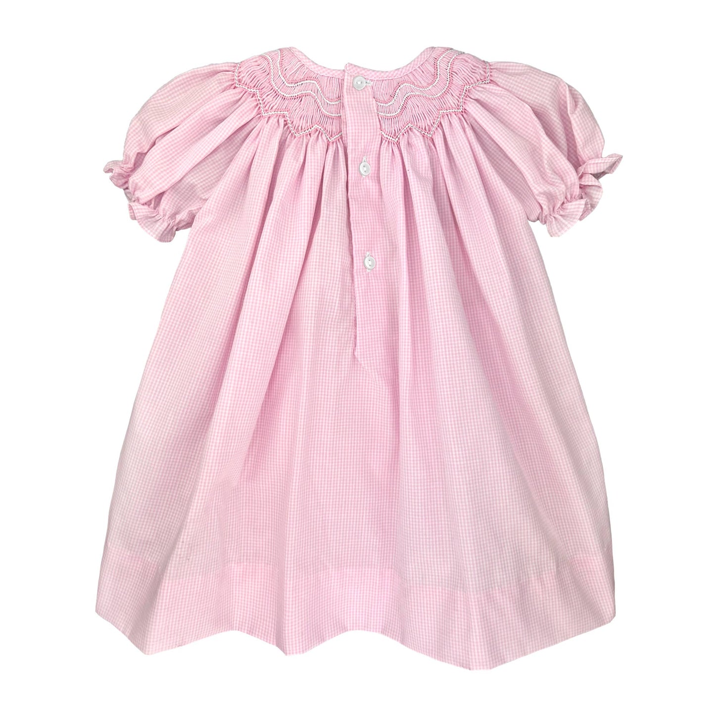 Bishop Zig-Zag Smocked Dress: 18 Month