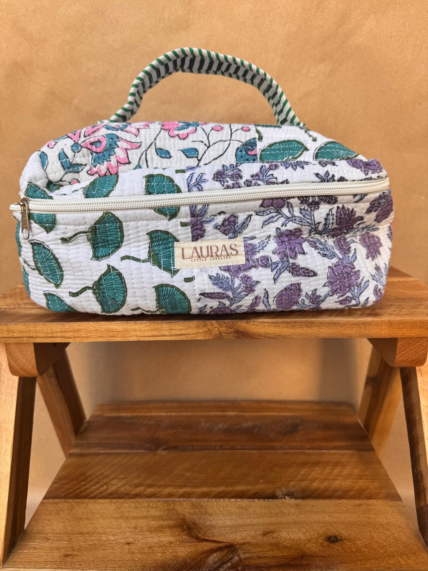 Posie Patch Cosmetic Tote