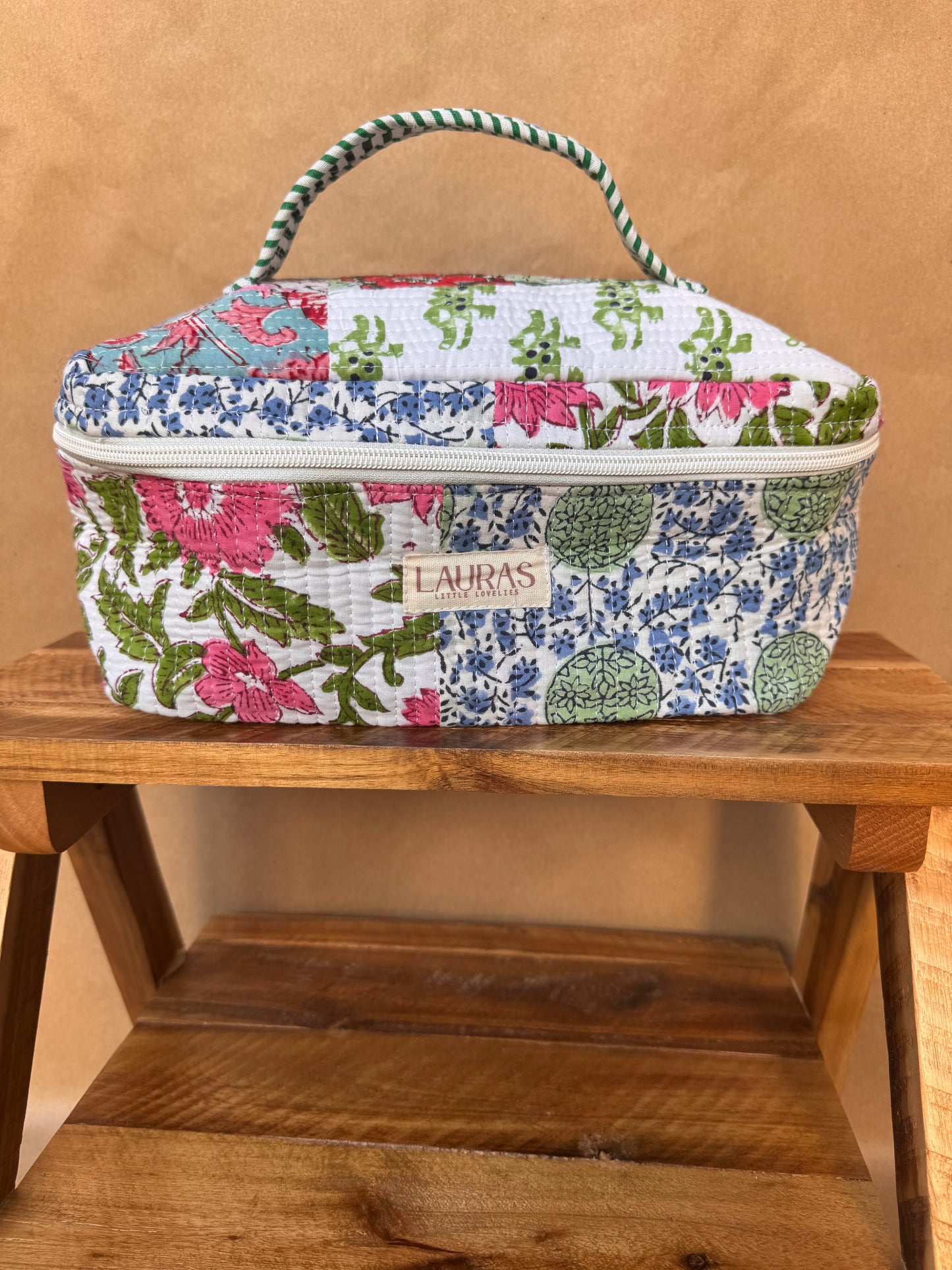 Posie Patch Cosmetic Tote