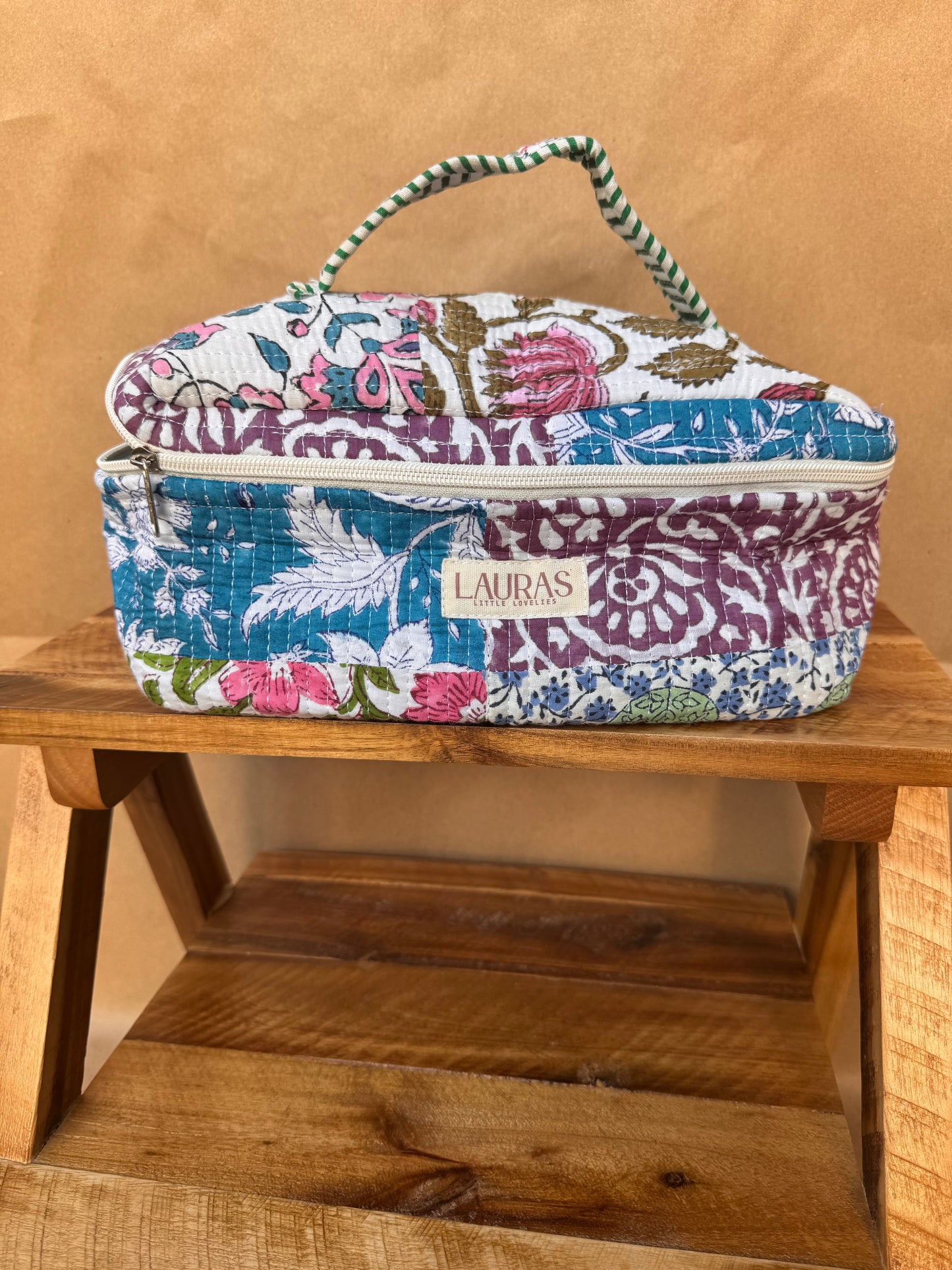 Posie Patch Cosmetic Tote