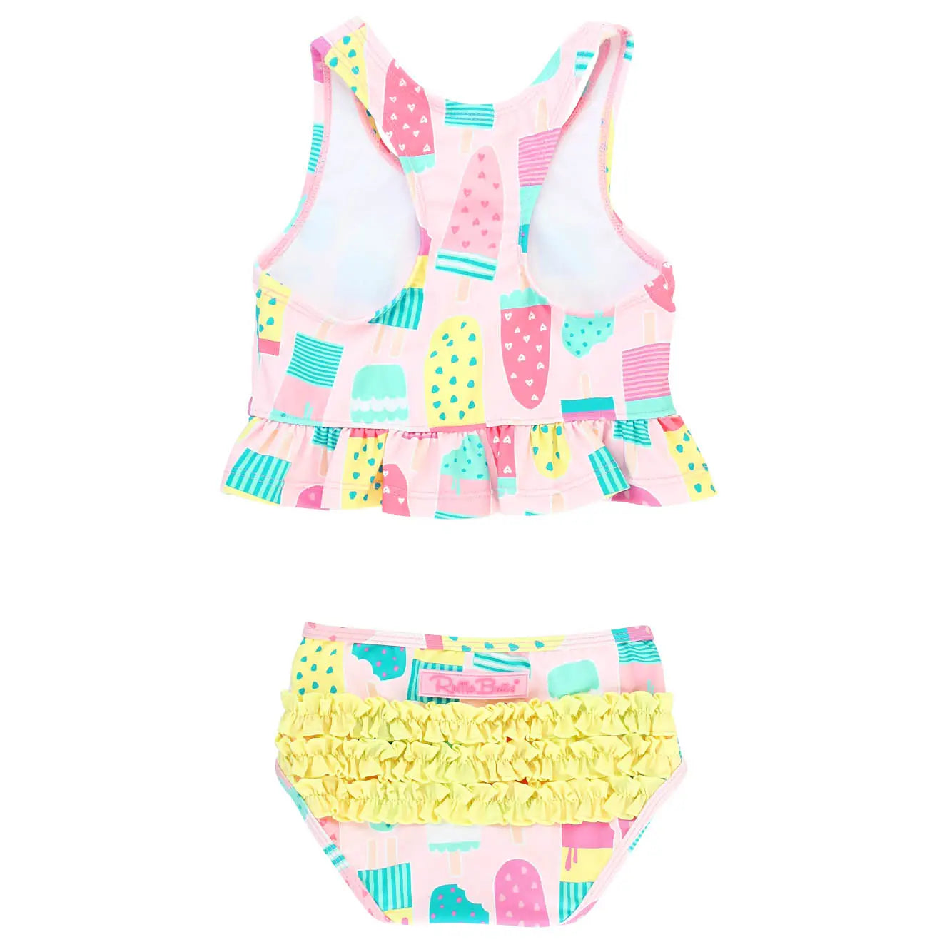 Girls Ice Cream Social Peplum Tankini