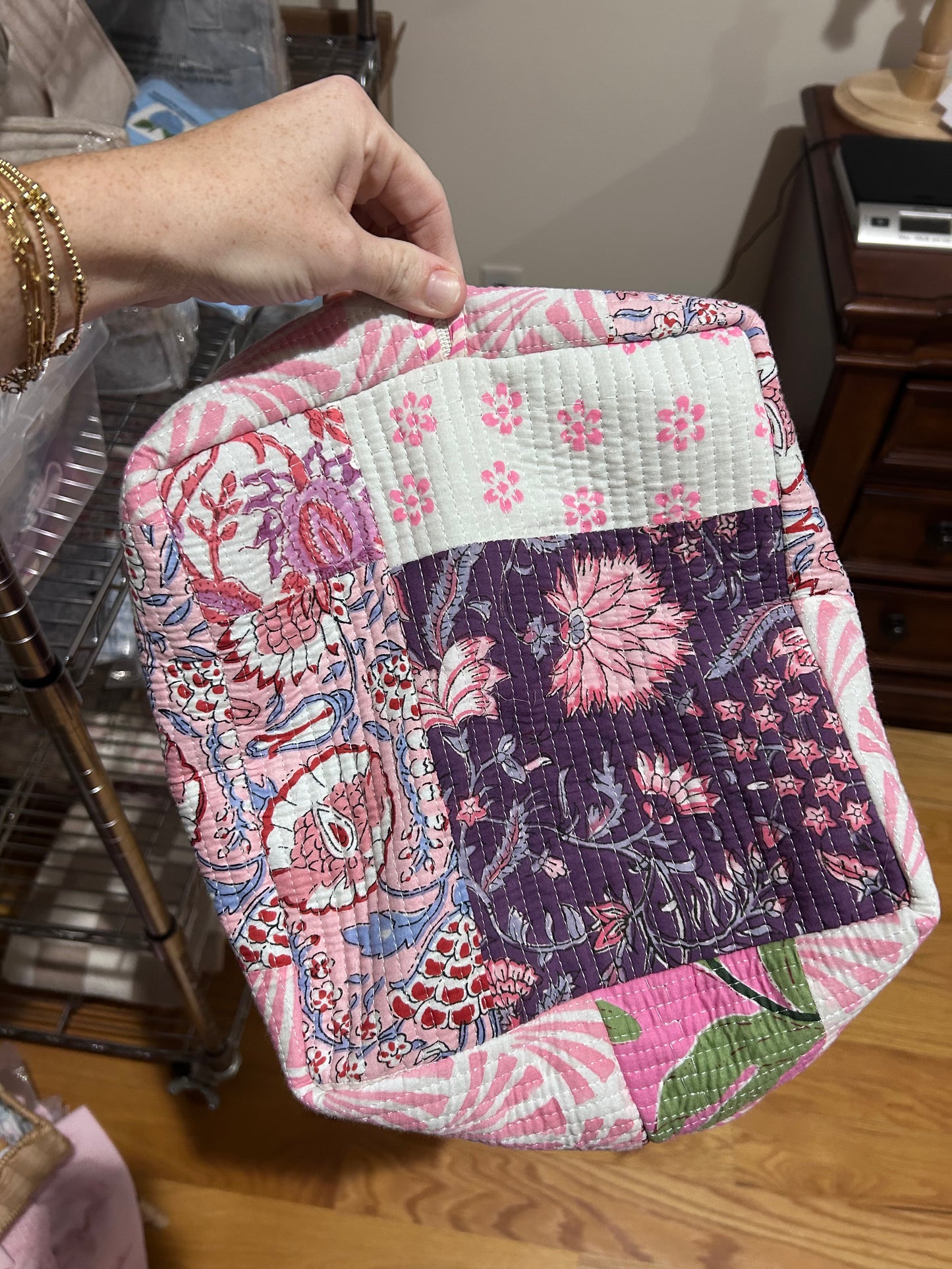 Rose Mosaic Duffle Bag