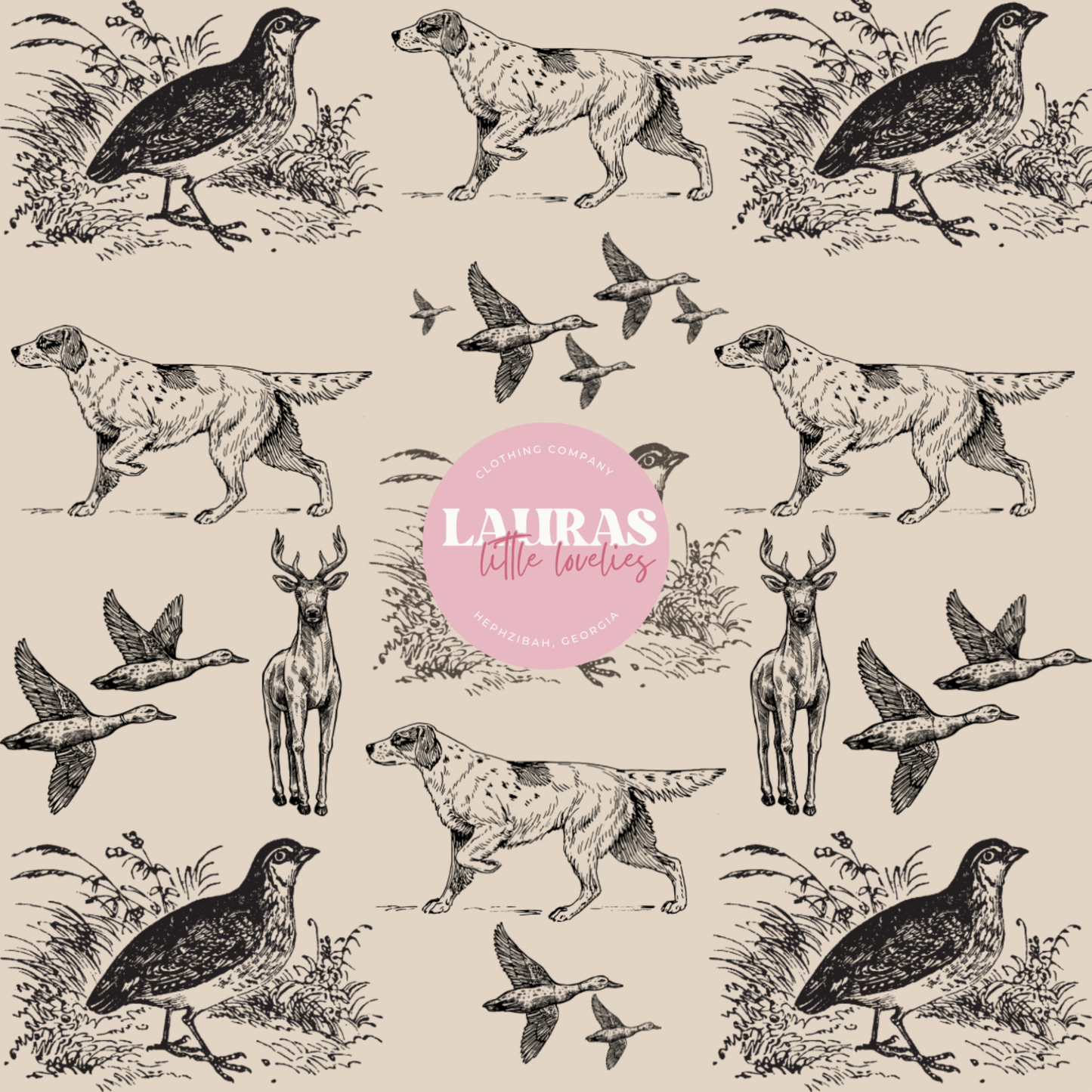 Southern Toile Jogger Set