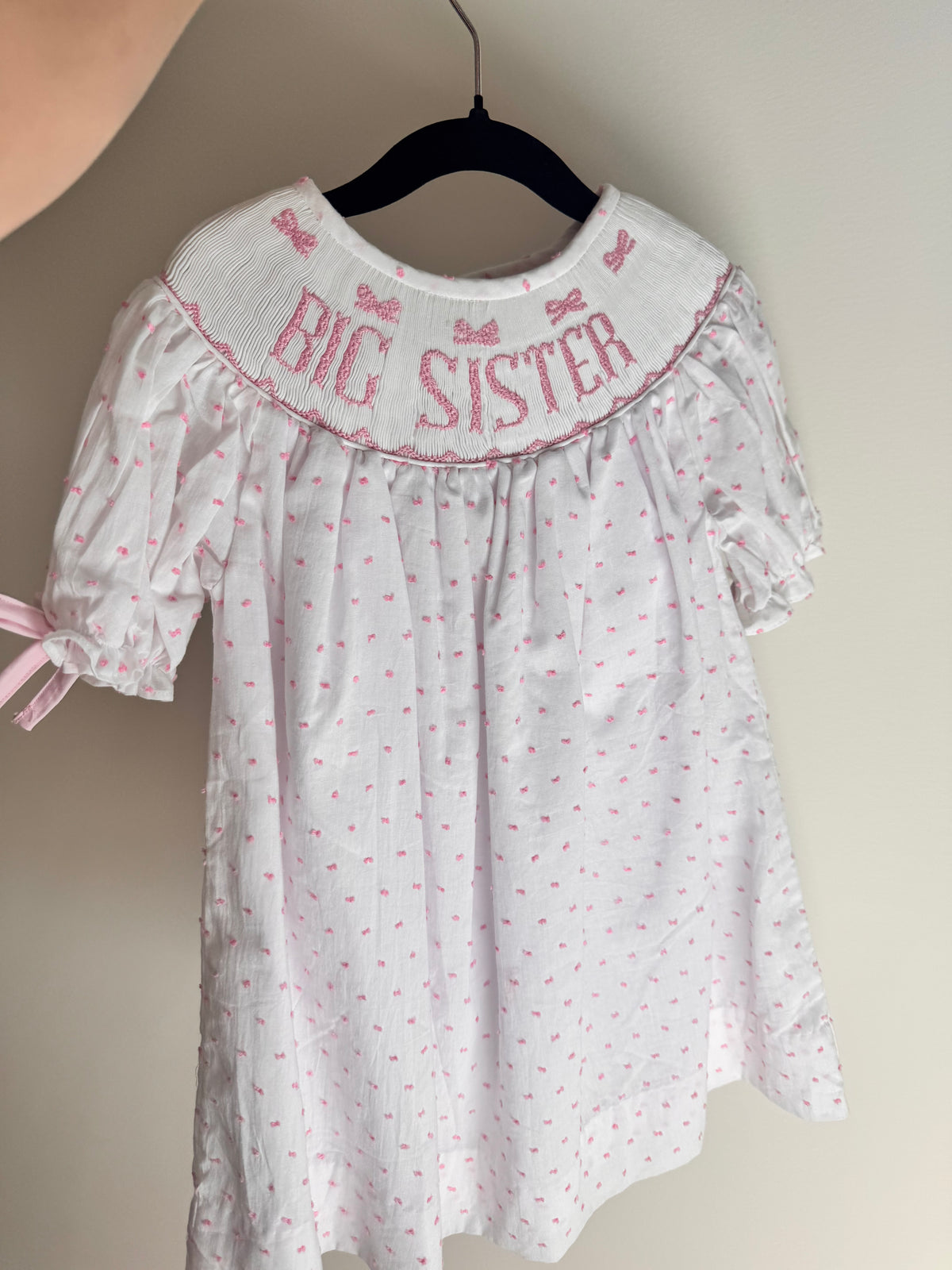 Big Sister Smocked Dress