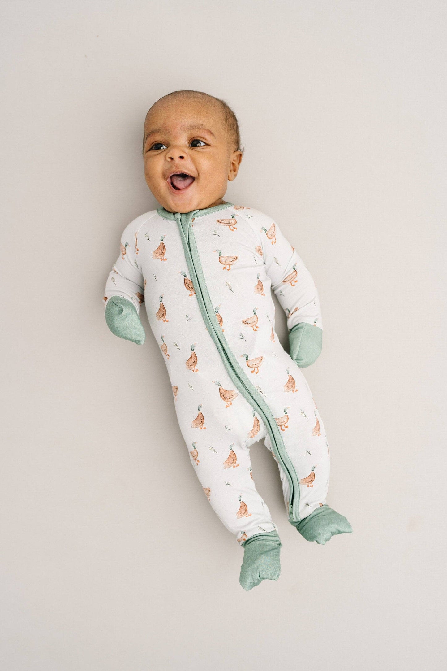 Puddle Ducks Bamboo Sleeper: 3-6M