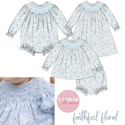 Faithful Floral Winter Pearls