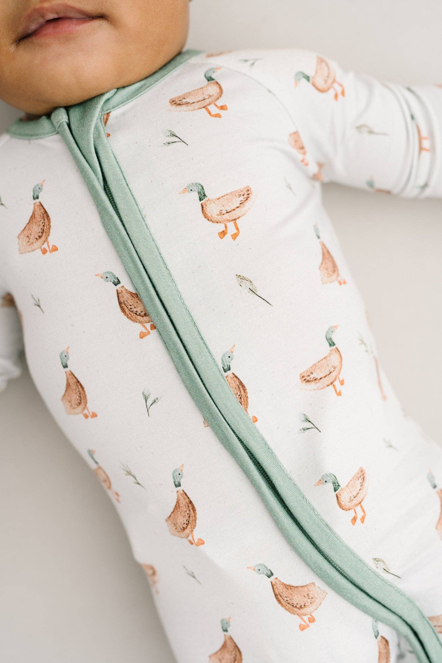 Puddle Ducks Bamboo Sleeper: 3-6M