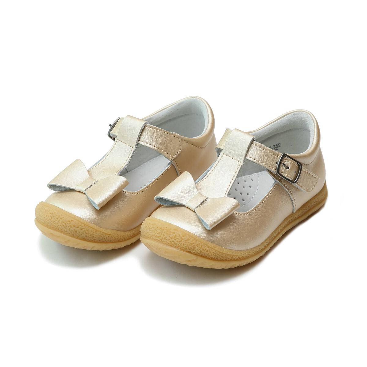 Champagne Emma Shimmer Tstrap Mary Jane