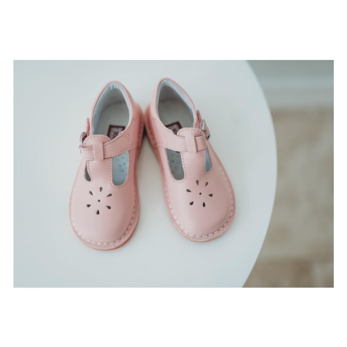 Pink Joy Stitch Down Mary Jane