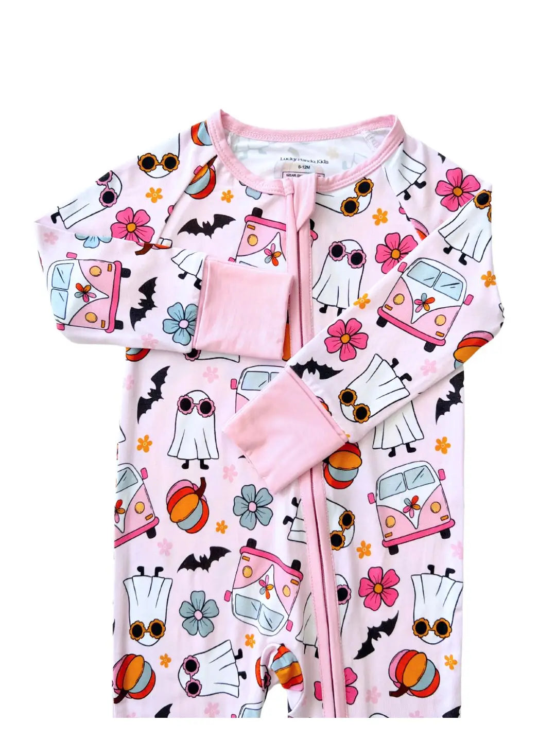 Halloween Bamboo PJ Zippy