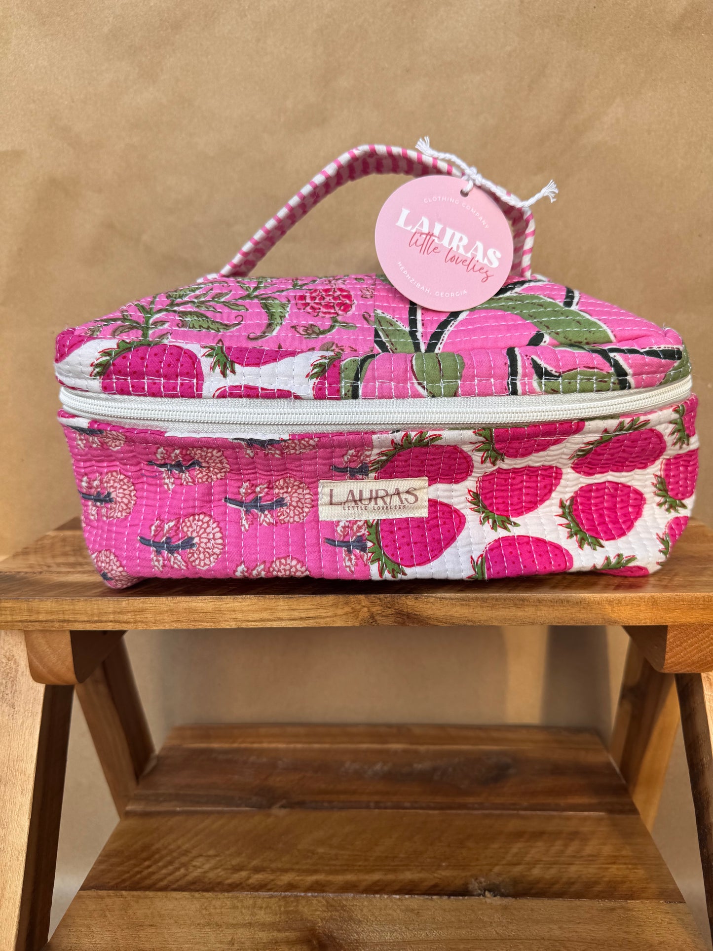 Blush & Bashful Cosmetic Tote