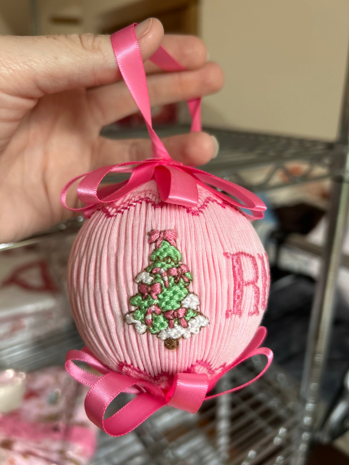 Name Smock Ornaments- Personalization Required!