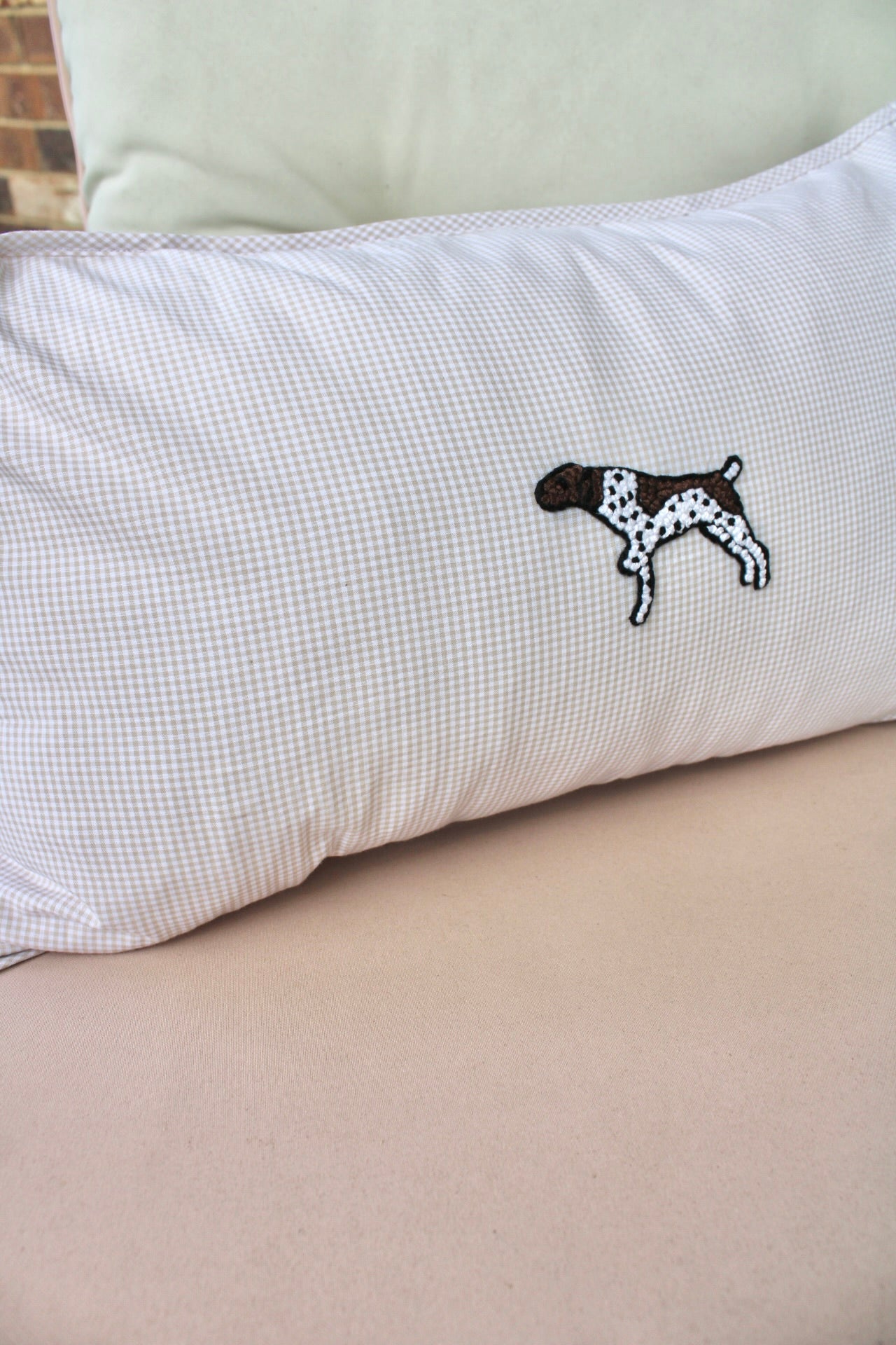 GSP Bird Dog Throw Pillow