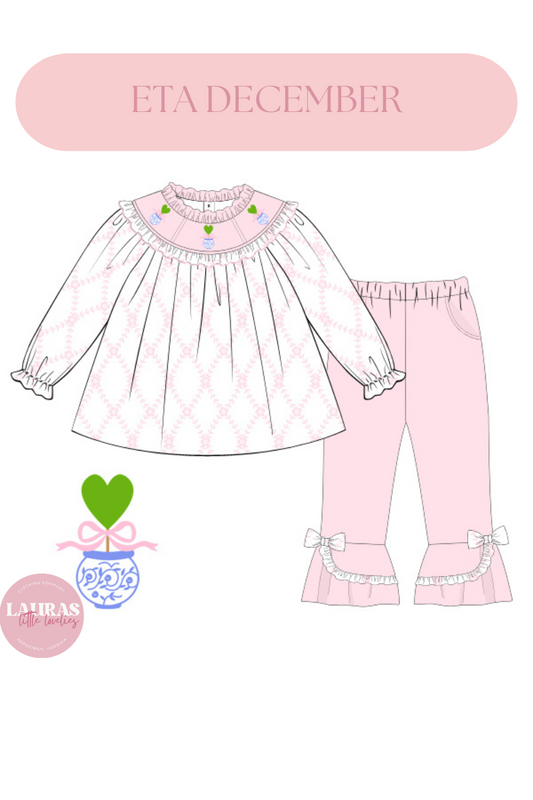 Topiary Hearts Pant Set