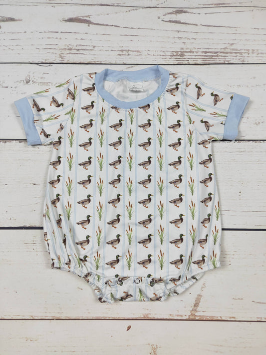Baby Kids Duck Print Bubble: 6-12M