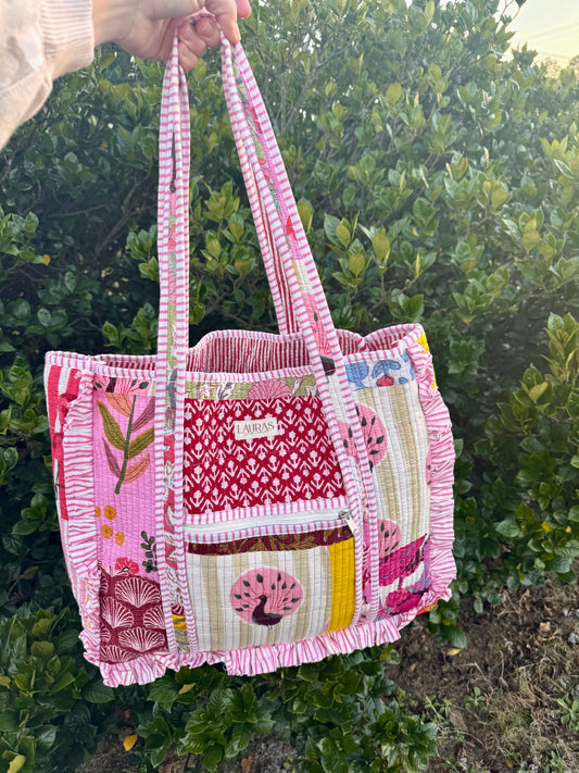 Willa Ruffled Tote 1