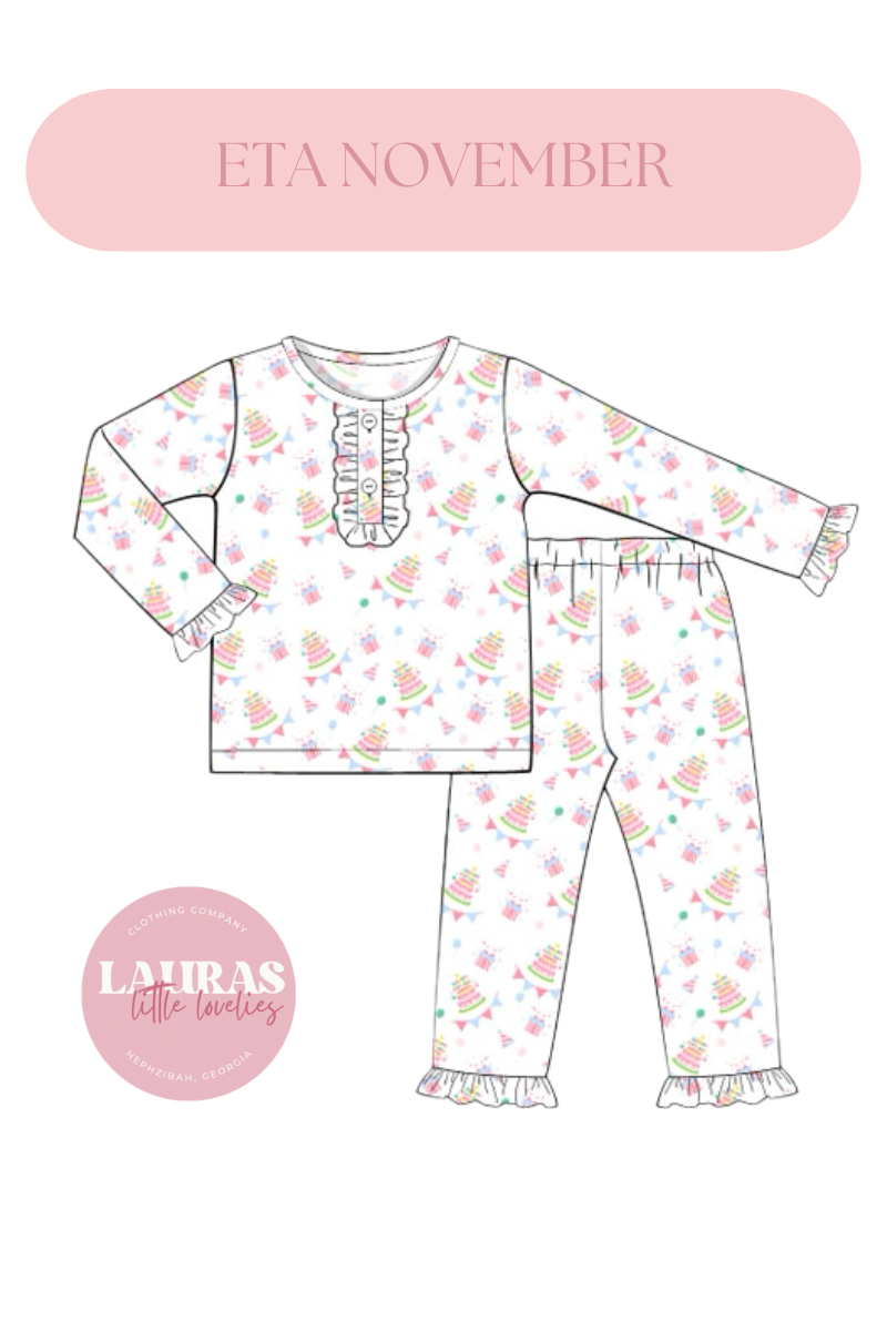 Girls Birthday Pajamas