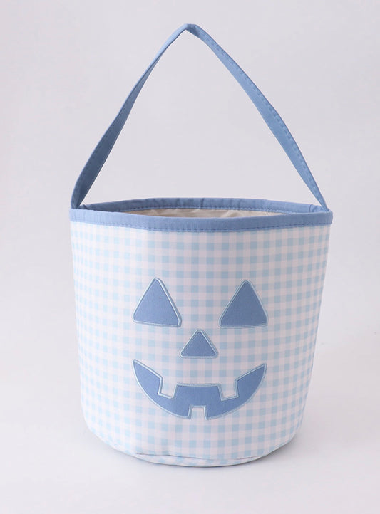Blue & White Treat Bucket