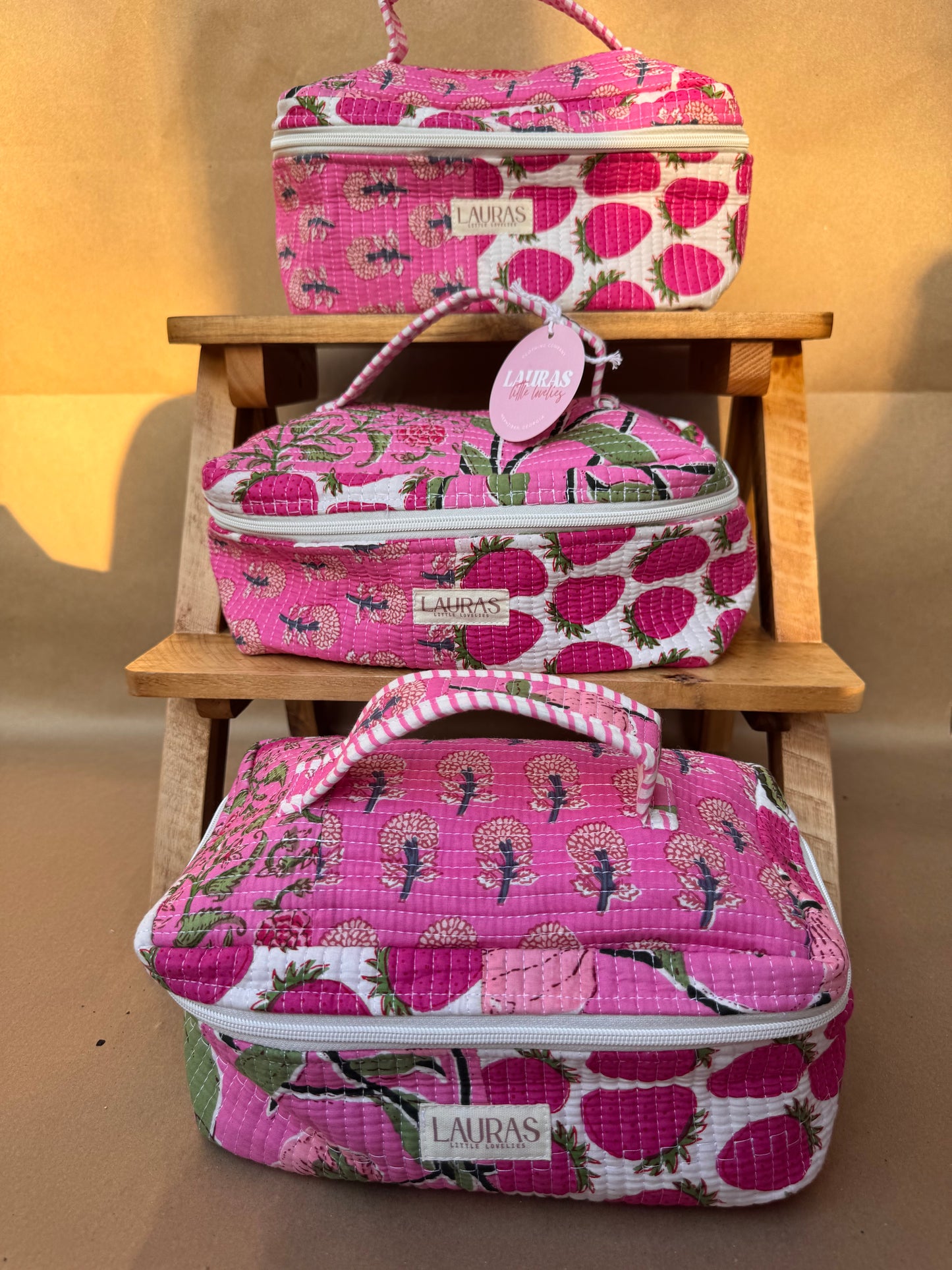 Blush & Bashful Cosmetic Tote