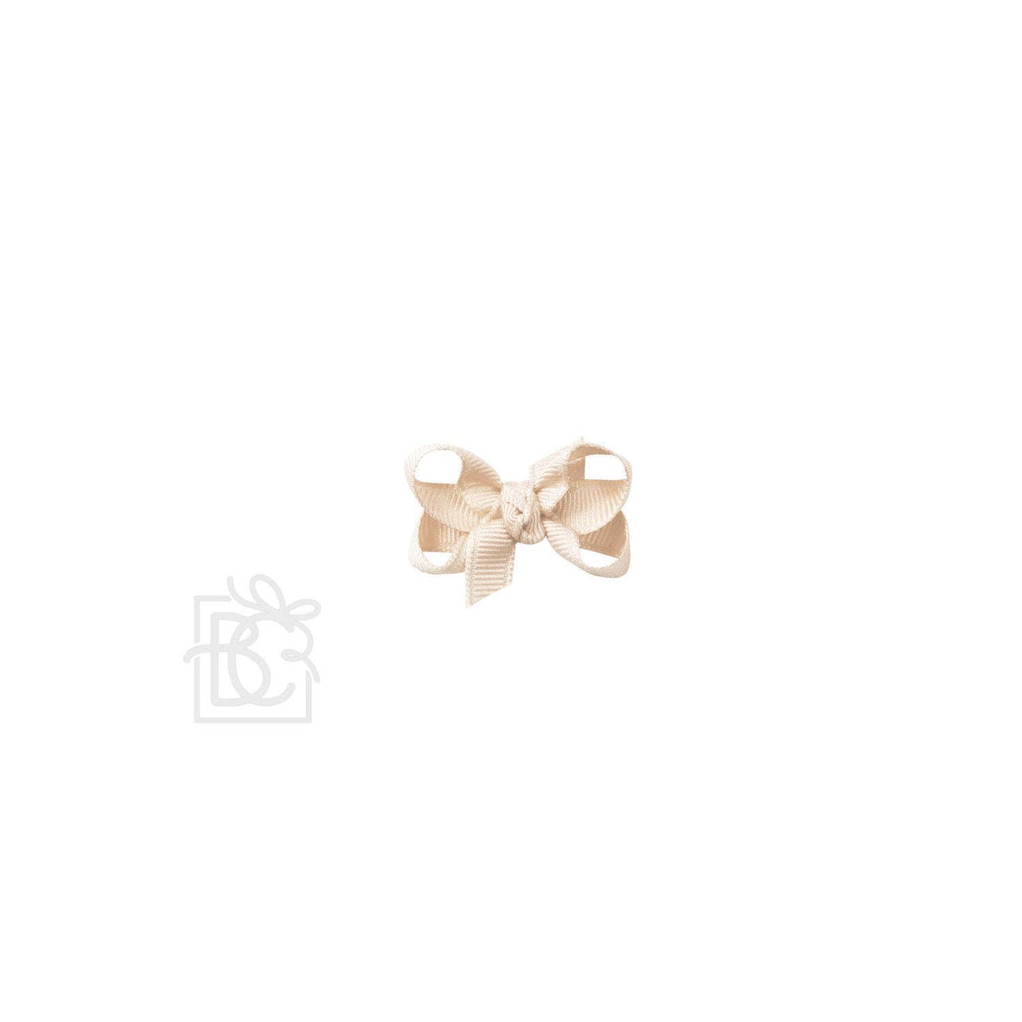 SIGNATURE GROSGRAIN BOW ON CLIP: 6.5" Jumbo - 2.25" Ribbon on Lg. Alligator Clip / FOREST GREEN