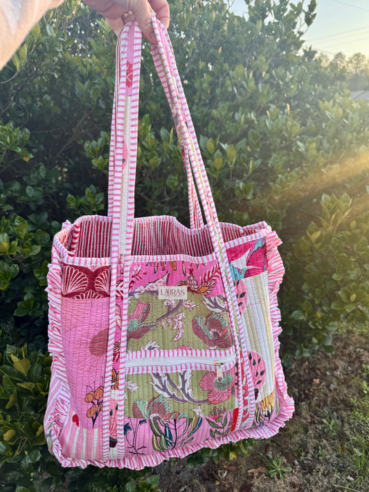 Willa Ruffled Tote 4