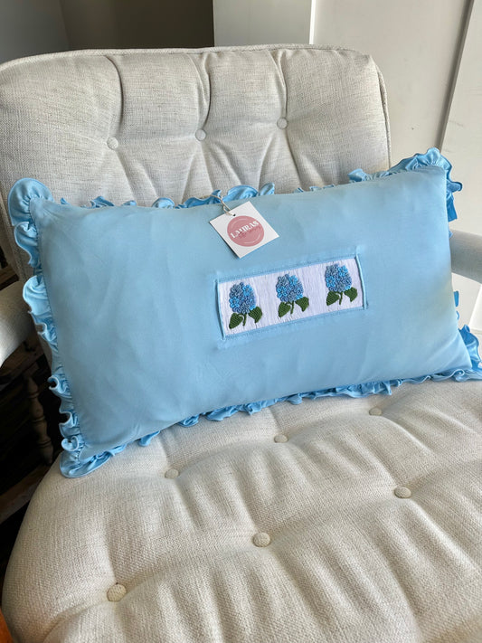 Hydrangea Throw Pillow