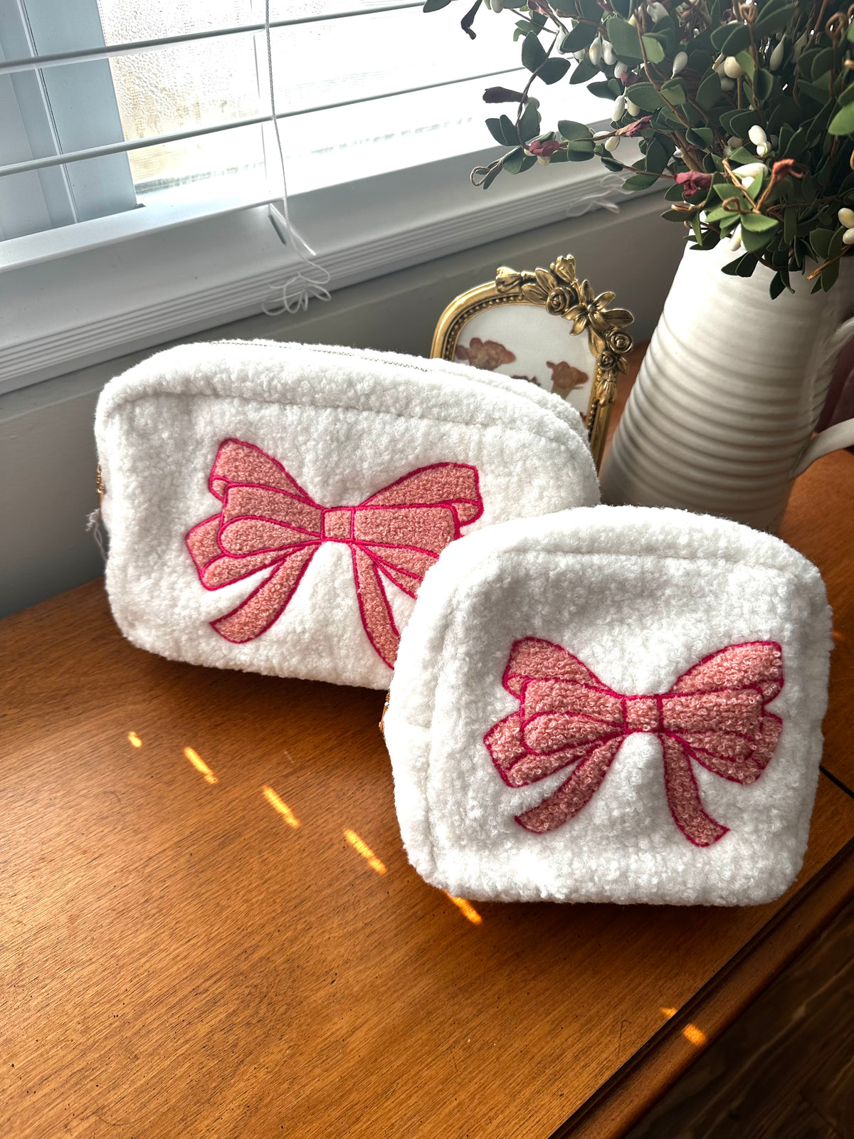 Bow Cosmetic Bags