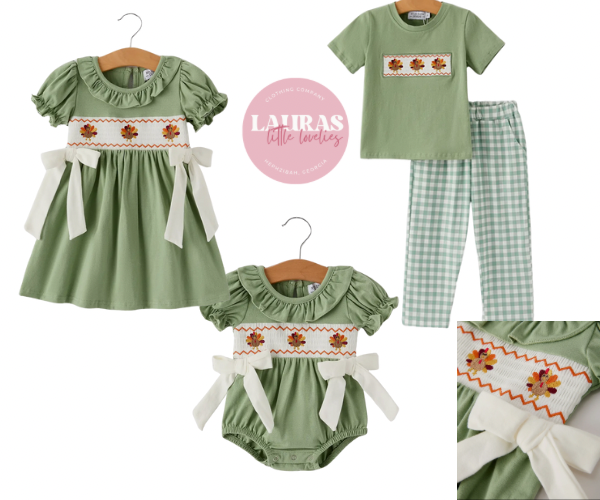 Sage Turkey Dress