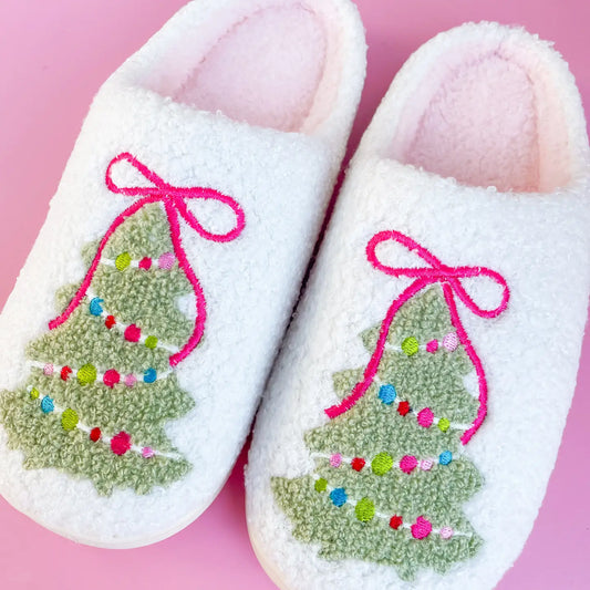 Adult Christmas Slippers