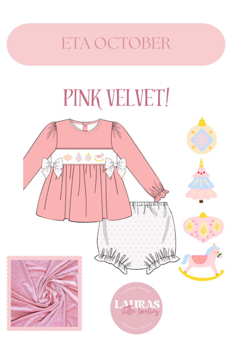 Pink Velvet Toys Diaper Set