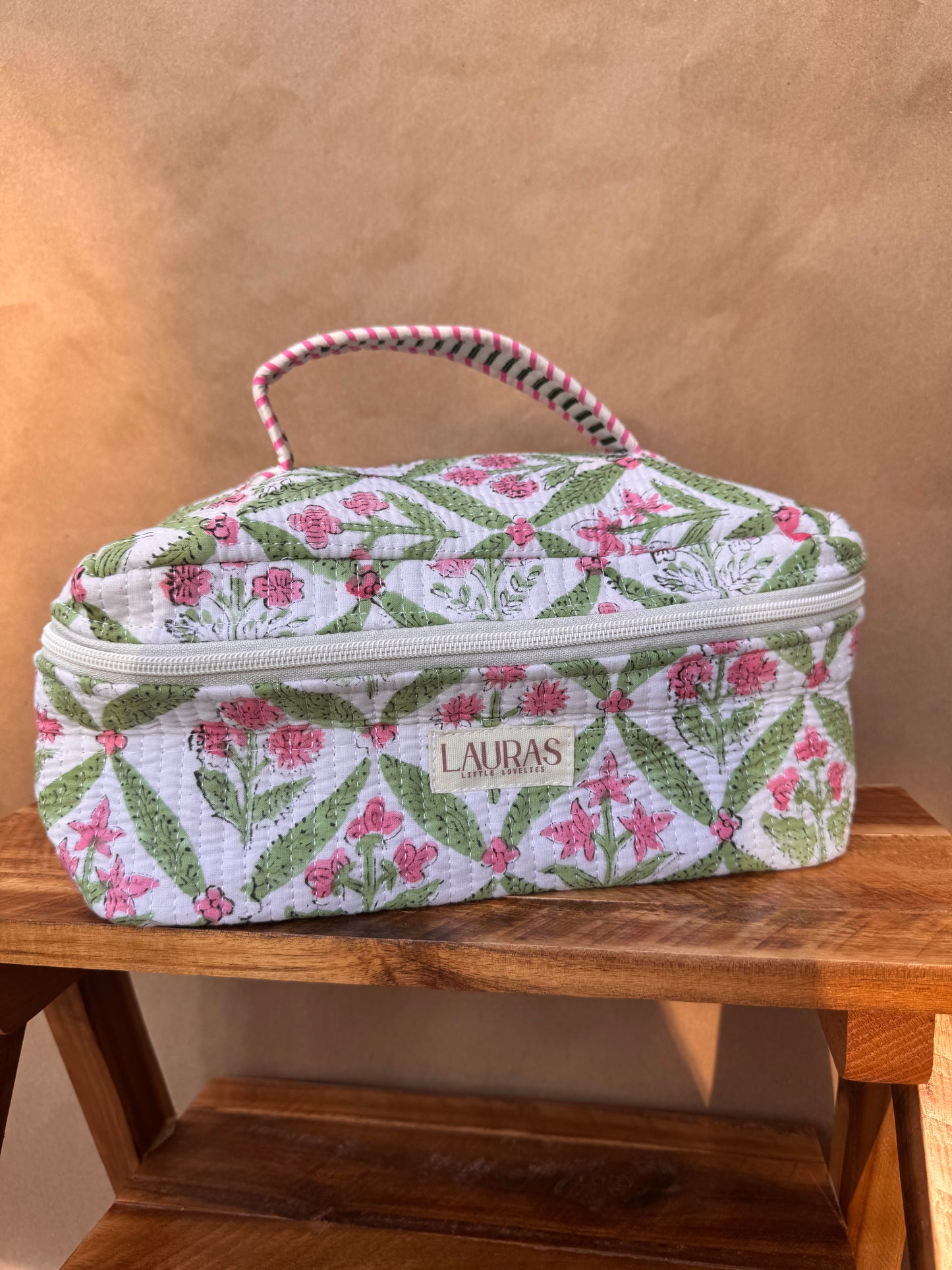Sweet Pea Cosmetic Tote