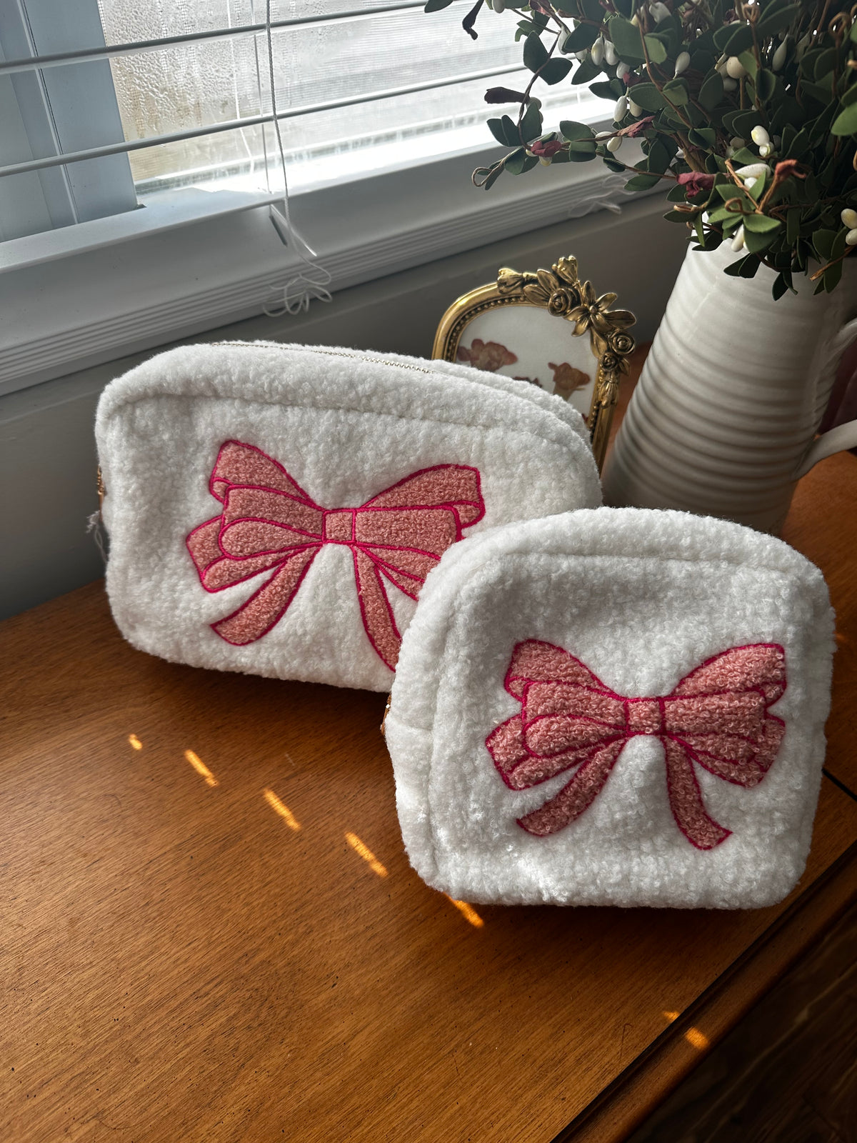 Bow Cosmetic Bags