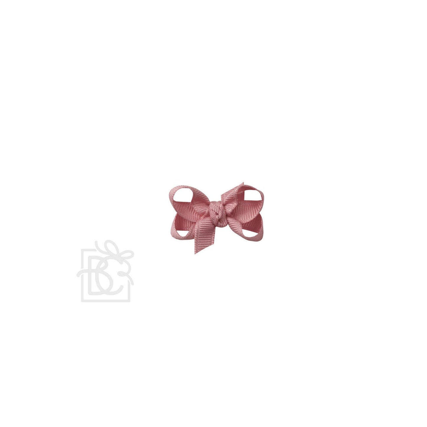 SIGNATURE GROSGRAIN BOW ON CLIP: 6.5" Jumbo - 2.25" Ribbon on Lg. Alligator Clip / FOREST GREEN