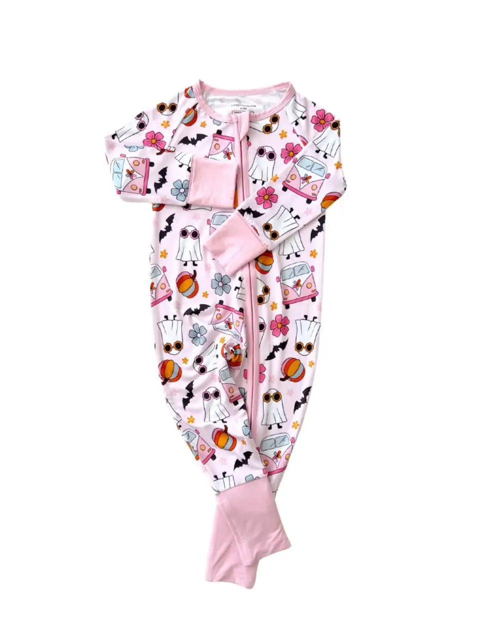 Halloween Bamboo PJ Zippy