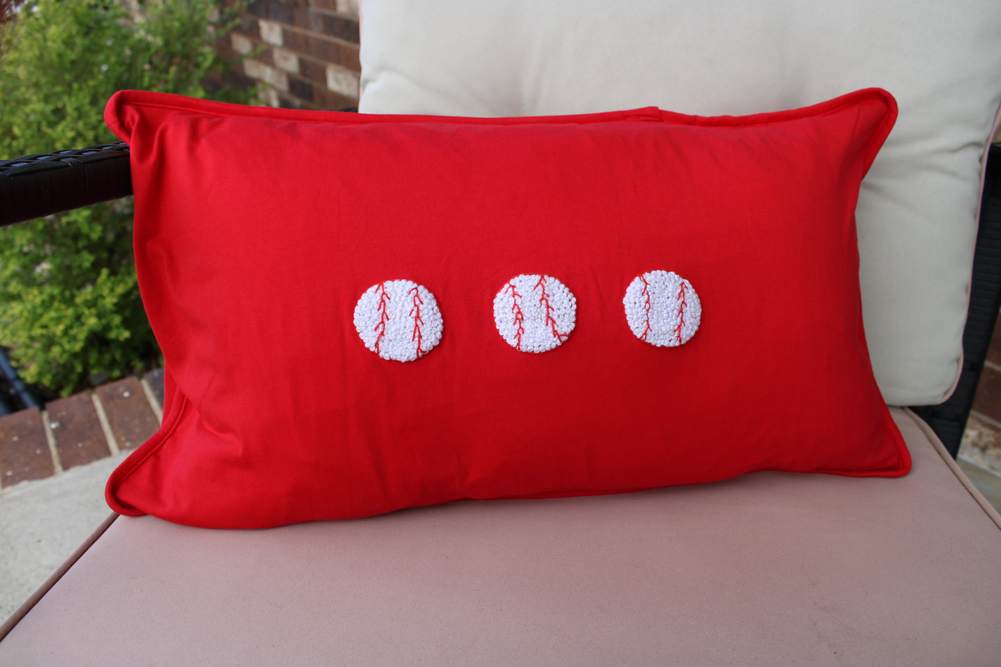 Baseaball Throw Pillow