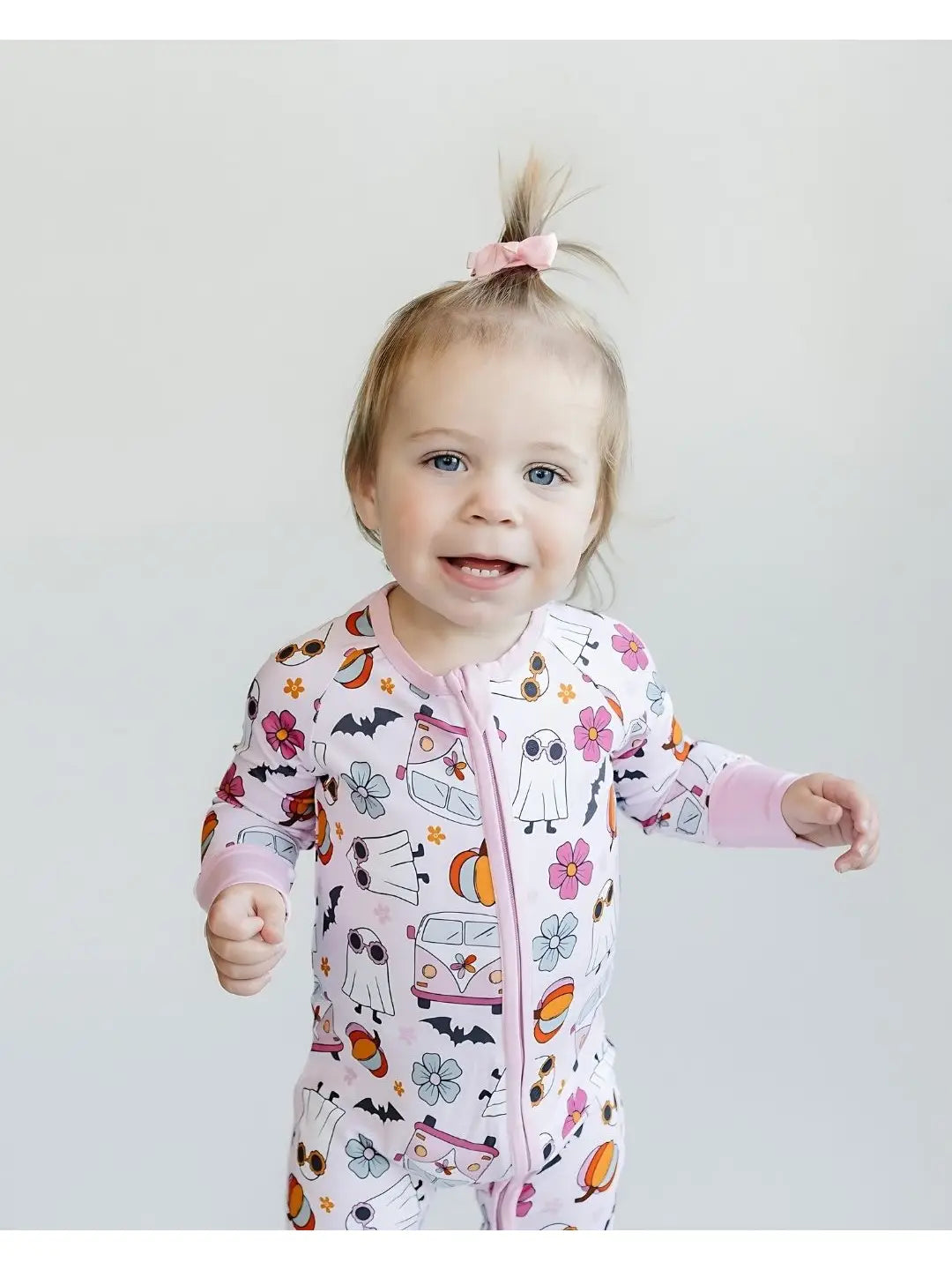 Halloween Bamboo PJ Zippy