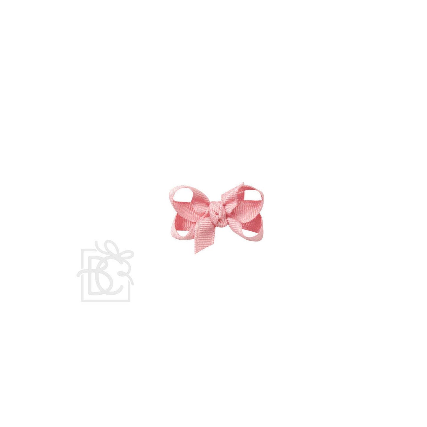 SIGNATURE GROSGRAIN BOW ON CLIP: 6.5" Jumbo - 2.25" Ribbon on Lg. Alligator Clip / FOREST GREEN