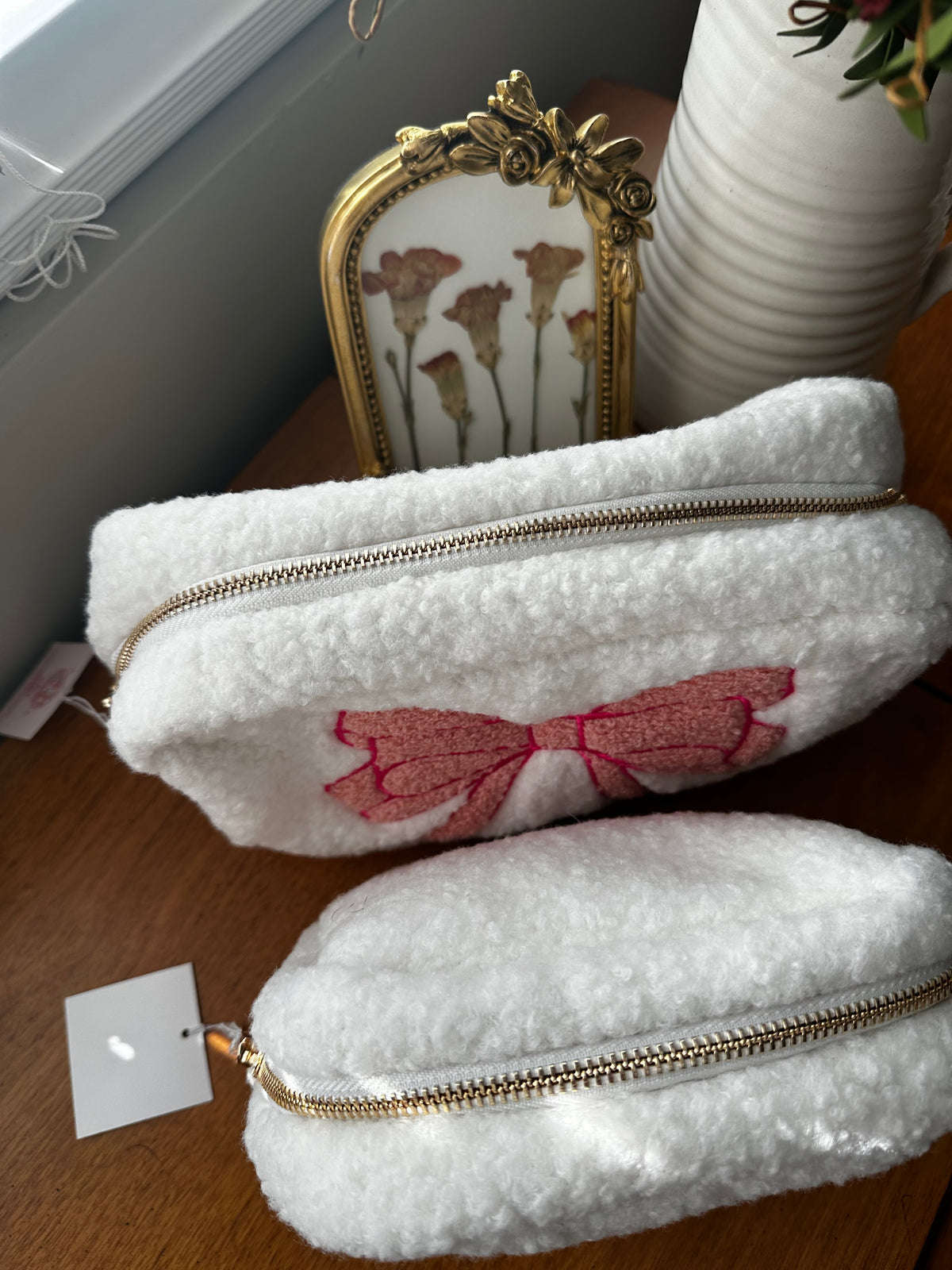 Bow Cosmetic Bags