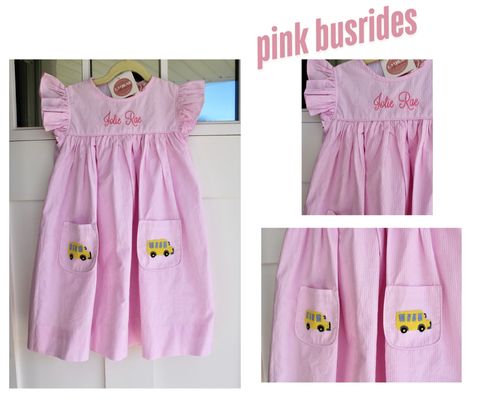 Pink Busrides Dress