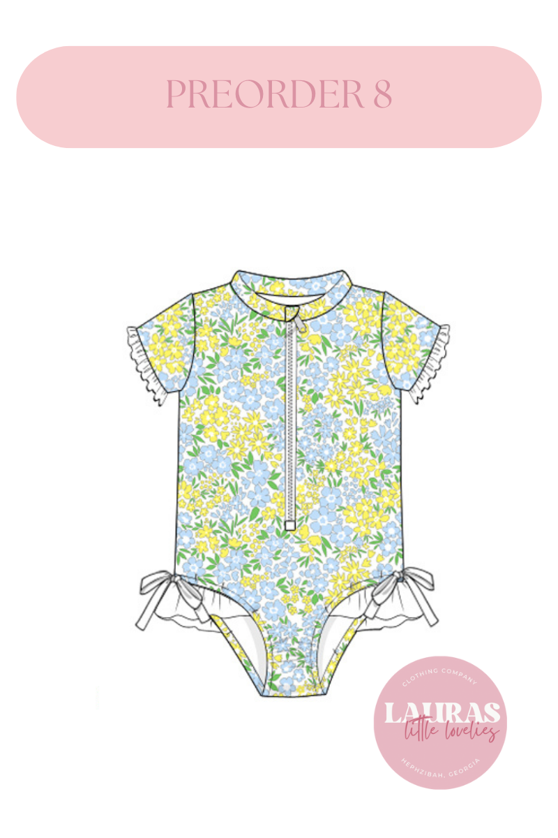 Buttercup Floral Swim