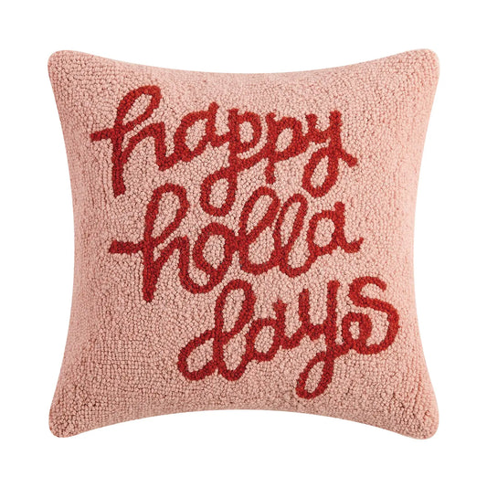 Holla Days Hook Pillow