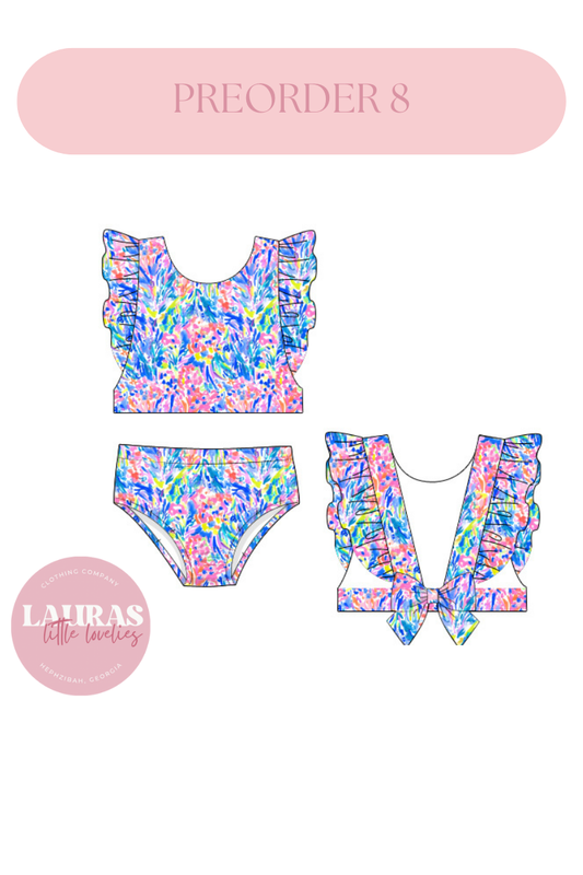 Summer Fling Girls 2 Piece Swim