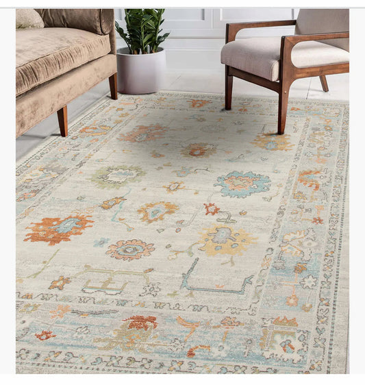 Bohemian Bordered Rug