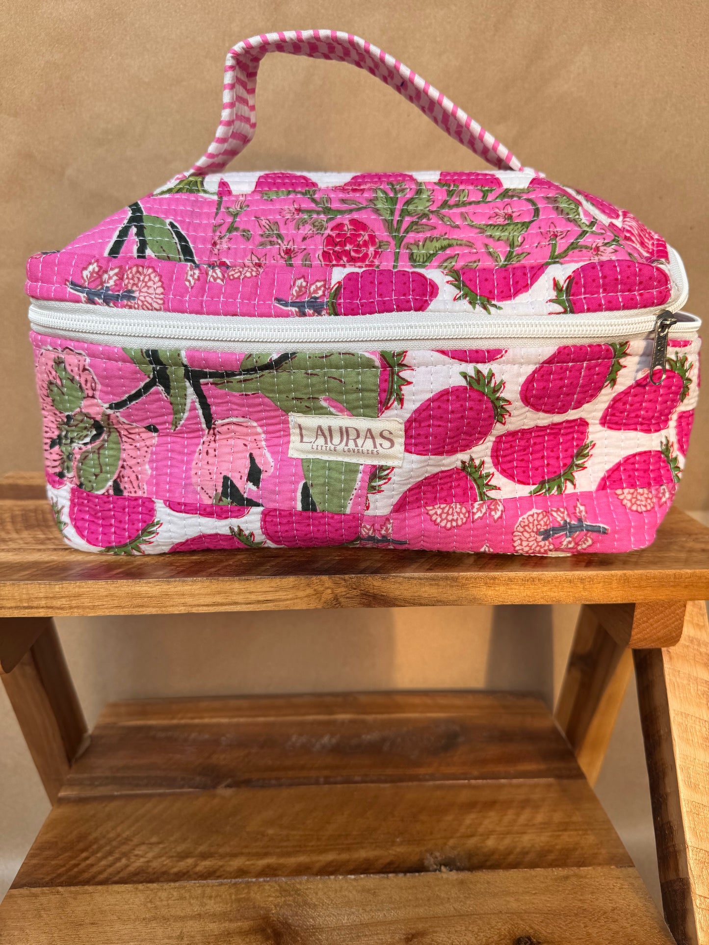 Blush & Bashful Cosmetic Tote