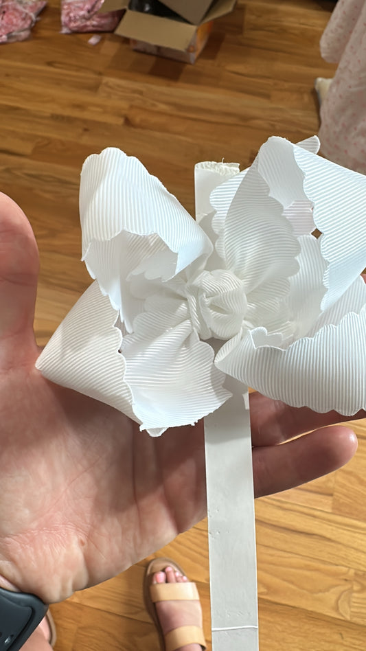 4.5” Scallop White